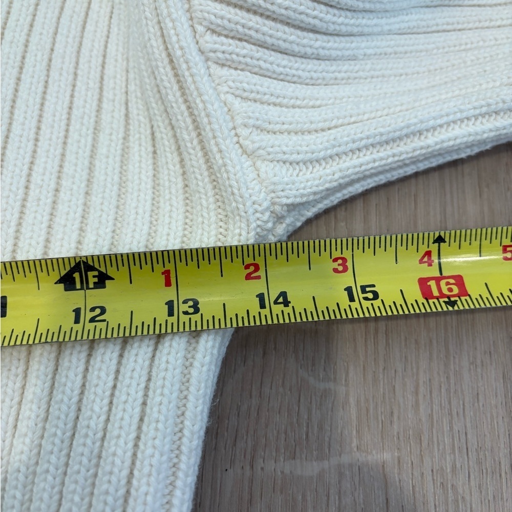 English Factory Ribbed Cream Sweater - Picture 5 of 6
